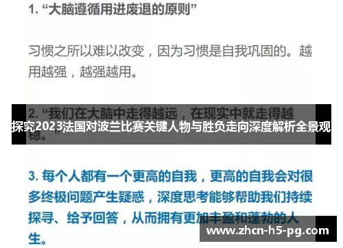 探究2023法国对波兰比赛关键人物与胜负走向深度解析全景观