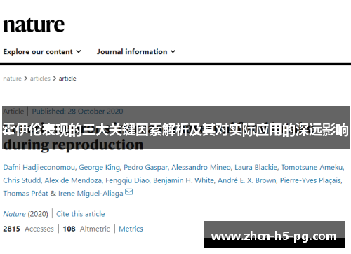 霍伊伦表现的三大关键因素解析及其对实际应用的深远影响